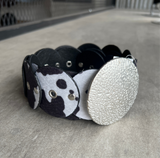Circular Animal Print Belt