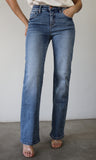 High Rise Straight Jeans