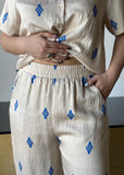 Graphic Print Pants