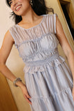 Sleeveless Skirt Midi Dress