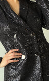 Sequins Blazer Dress