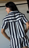Stripe Buton Shirt Top