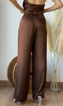 Loose Fit Solid Pants