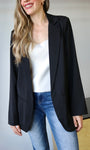 Black Long Sleeve Blazer