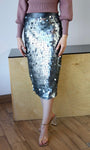 Sequin Midi Skirt