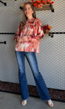 Flowy Blouse With Neck Tie