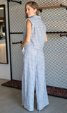 Linen Striped Pants