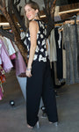 Printed Sleeveless Blouse