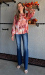 Flowy Blouse With Neck Tie