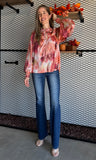 Flowy Blouse With Neck Tie