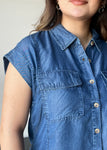 Pocket Flap Button Down Shirt