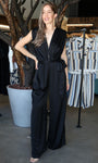 Satin Tie Jumpsuit