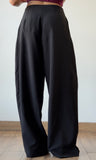 Waist Pleat Detail Pants