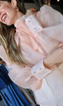 Bowknot Sheer Blouse