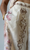 Printed Belt Long Pants