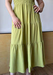 Flutter Sleeve Maxi Dress
