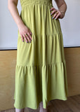 Flutter Sleeve Maxi Dress