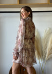 Flower Print Dress