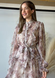 Flower Print Dress