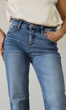 High Rise Straight Jeans