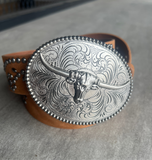 Brown Western Belt