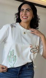 Wild West Embroidery Tee