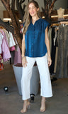Navy Button Down Shirt