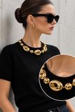 Gold Chain Knit