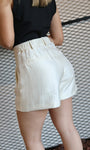 Flowy High-waisted Pocket Shorts