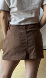 Mini Skirt With Waist String