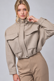 Fleece Utility Jacket