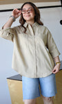 Washed Relaxed Long Sleeve Shirt