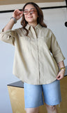 Washed Relaxed Long Sleeve Shirt