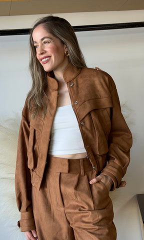 Suede Jacket
