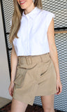 Cargo Mini Skirt