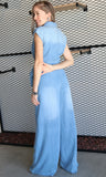 Denim Blue Jumpsuit