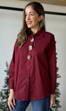 Gold Button Blouse