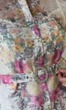 Button Down Printed Dress