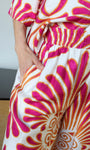 Print Pants With An Elastic Waistband