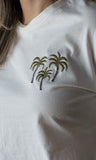 Embroidered Cotton Jersey Top