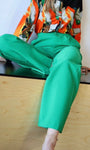 Green Formal Pants