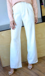 Pantalones tipo blazer Vertigo blancos