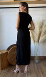 Black Sleevless Dress