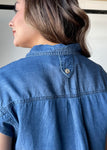 Pocket Flap Button Down Shirt