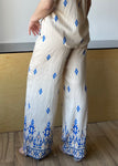 Graphic Print Pants