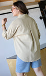 Washed Relaxed Long Sleeve Shirt