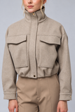 Fleece Utility Jacket