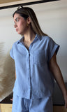 Linen Effect Blouse