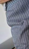 Grey Pinstripe Pants