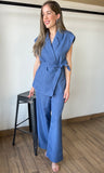Sleeveless Blazer